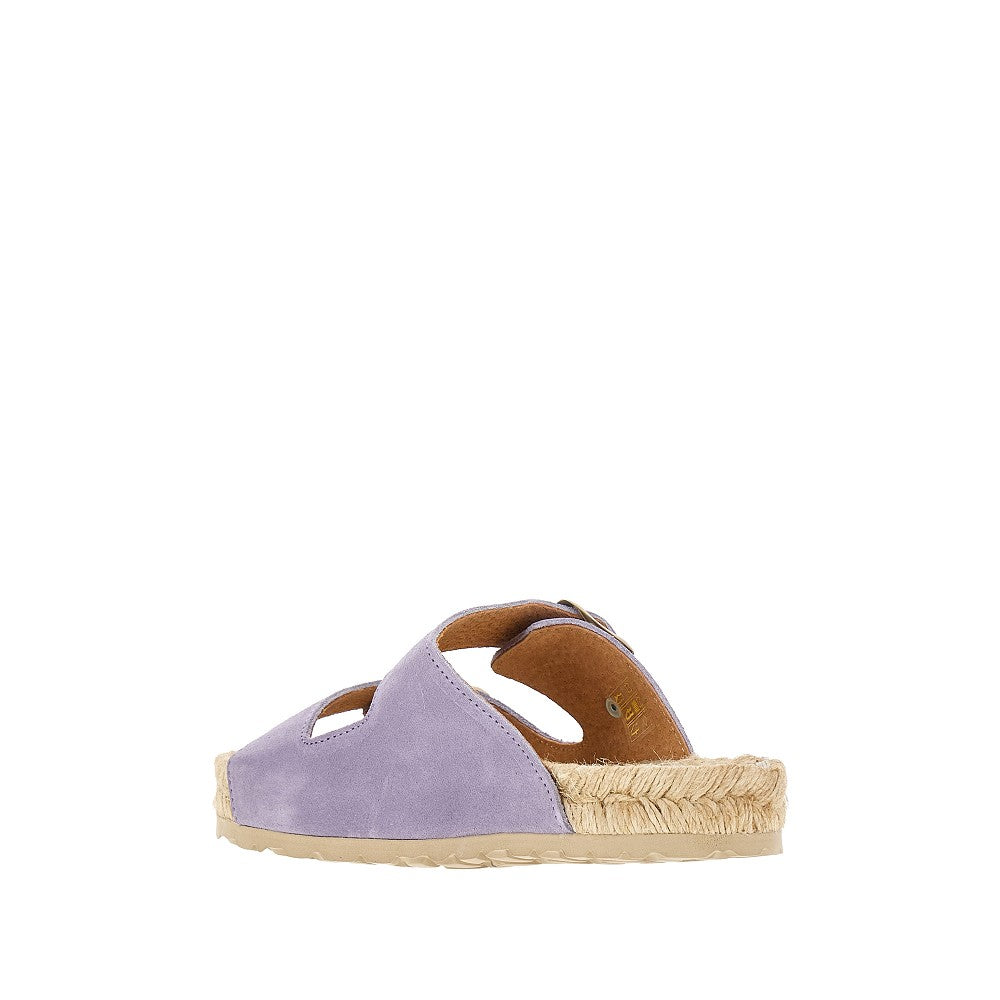 Suede leather &#39;Nordic&#39; sandals