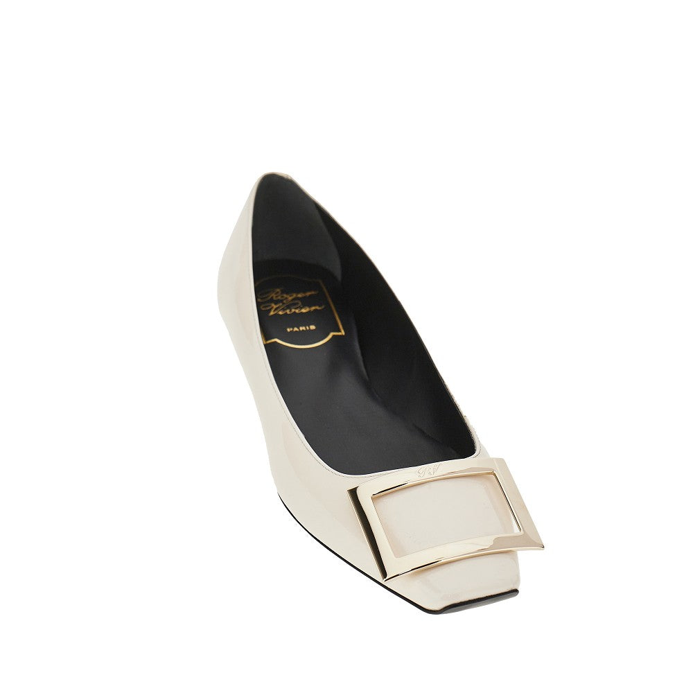 Ballerine 'Trompette' in vernice
