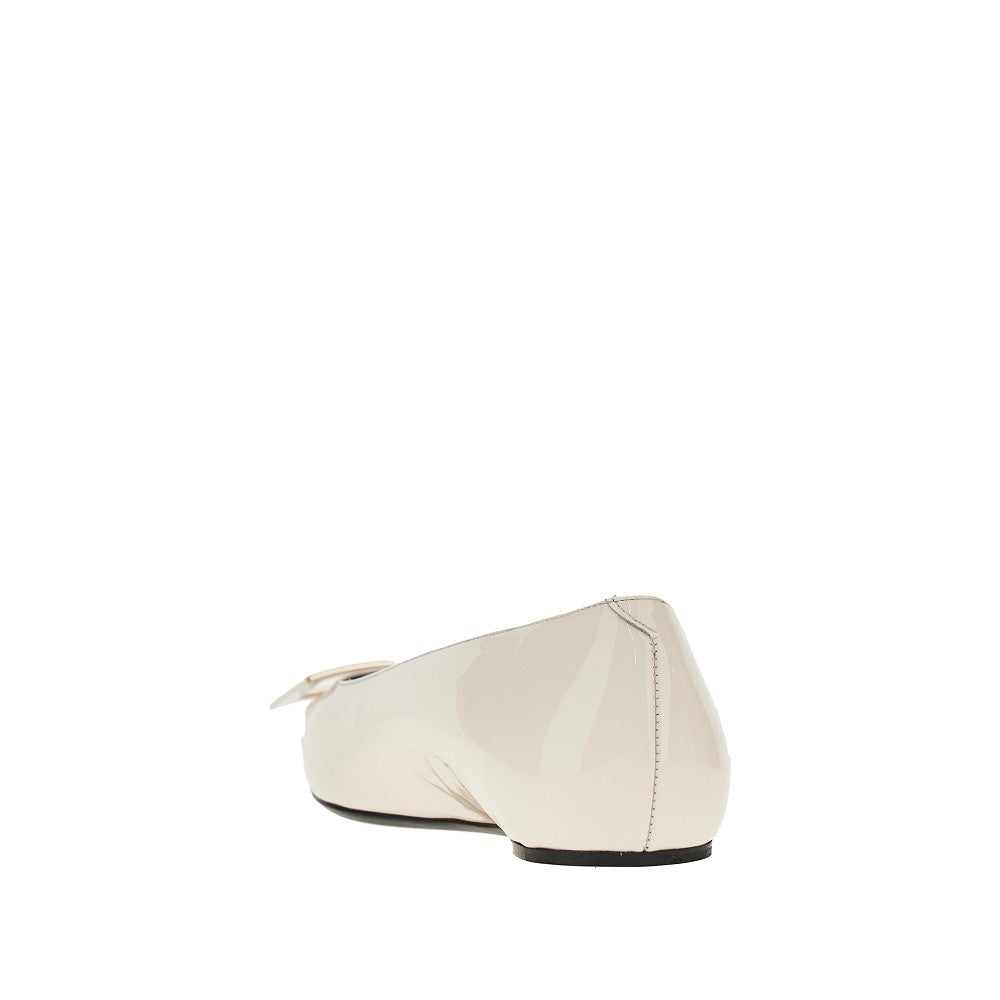 Ballerine 'Trompette' in vernice