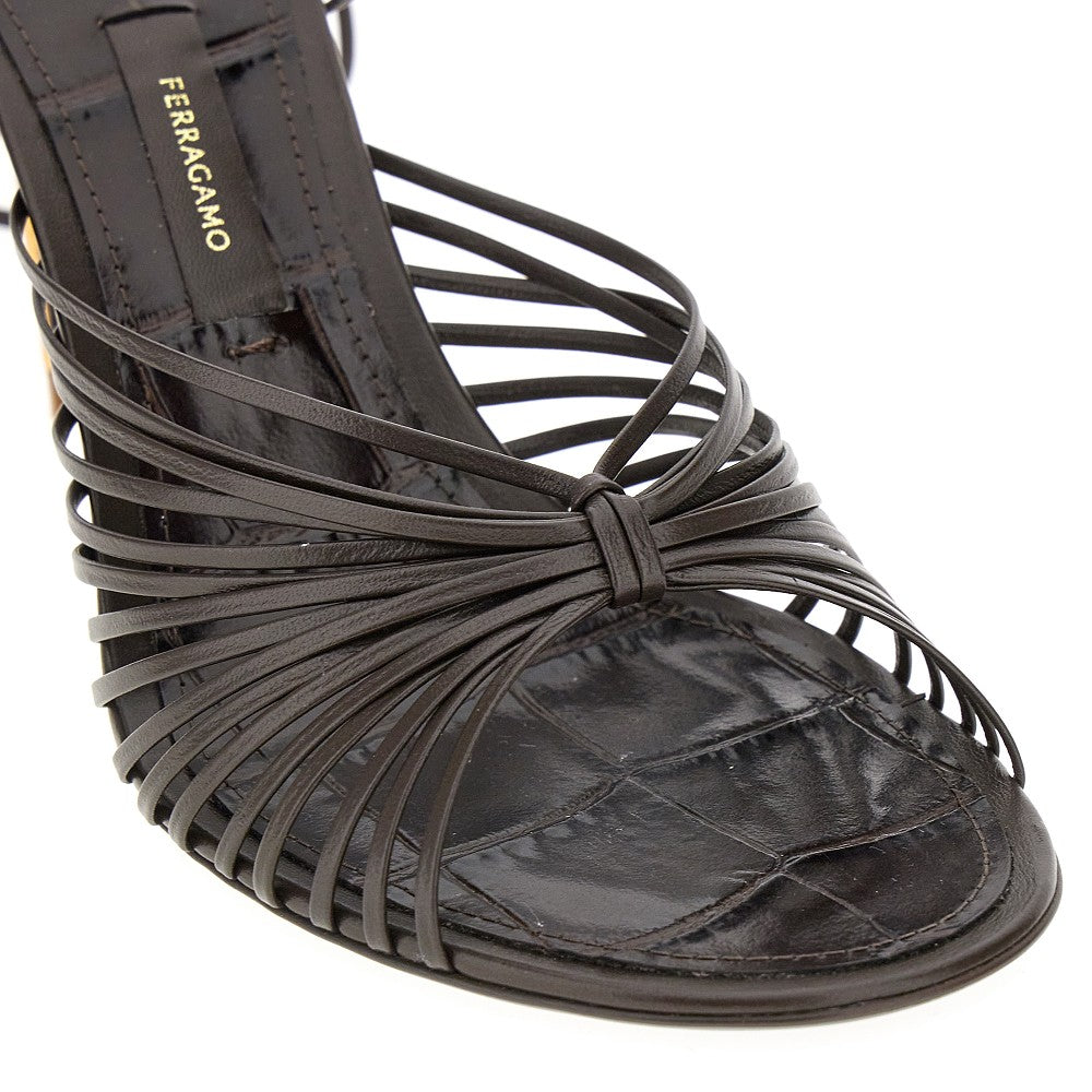 &#39;Atena&#39; leather sandals