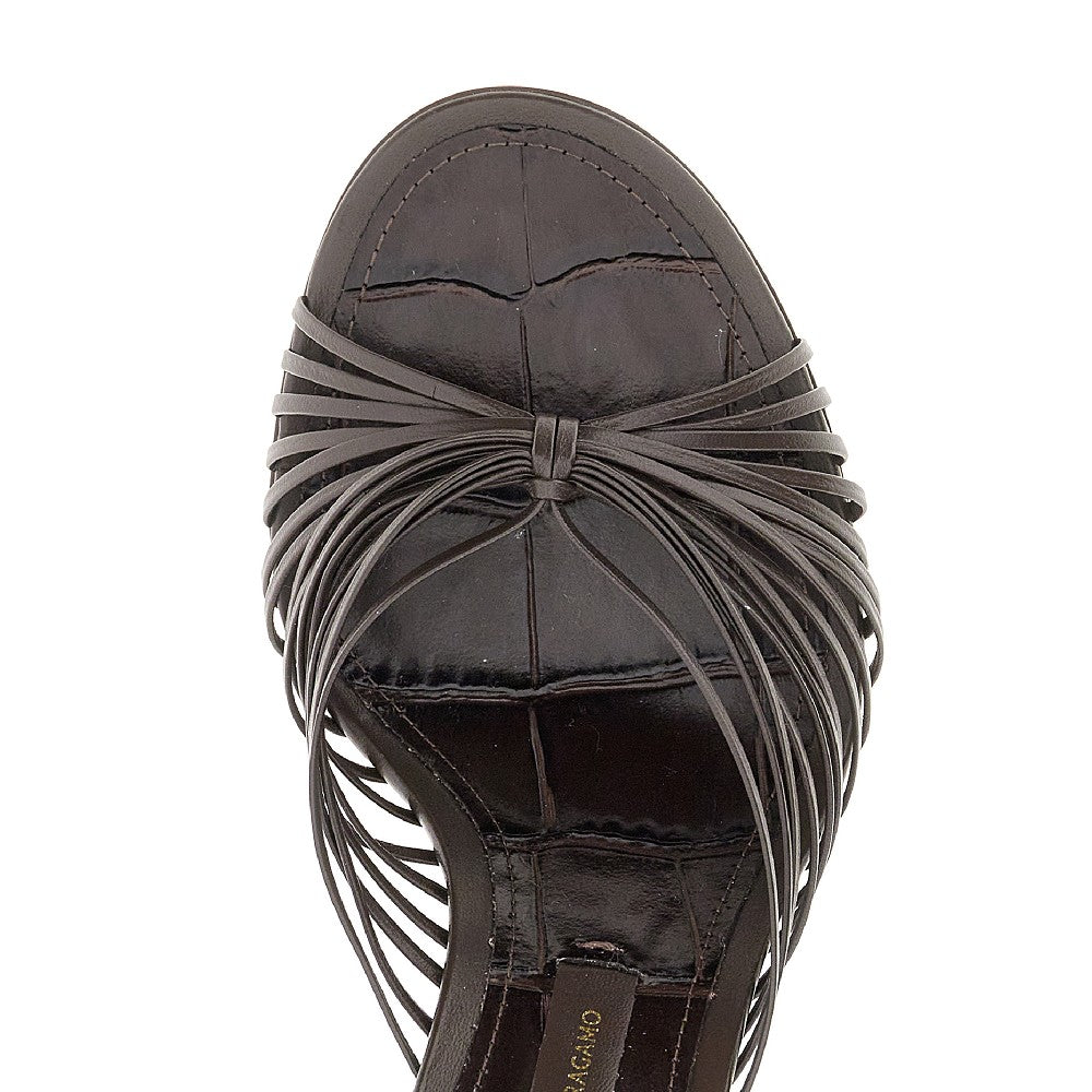 &#39;Atena&#39; leather sandals