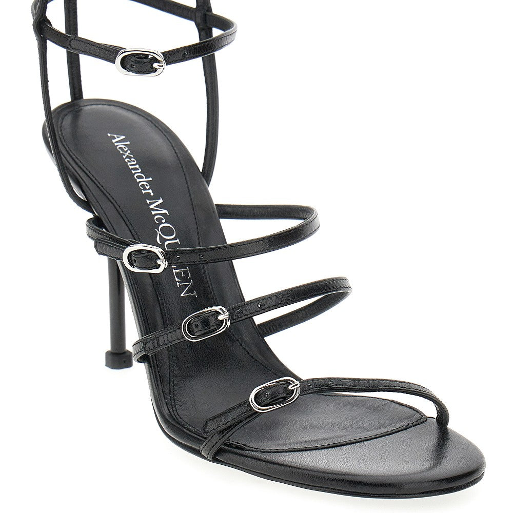 Leather straps sandals