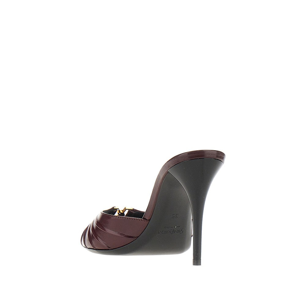 Mules 'Babylone' in pelle