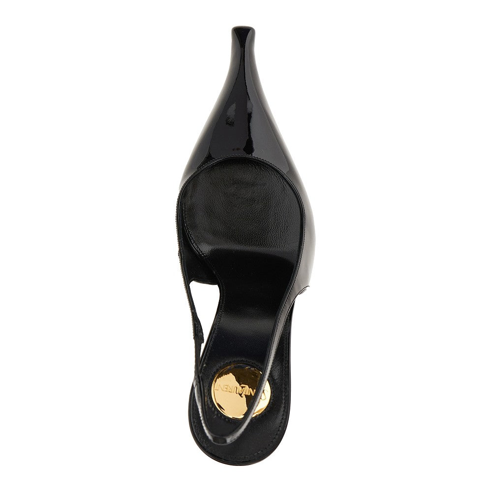 Miller' patent leather slingback pumps SAINT LAURENT – RBoutique