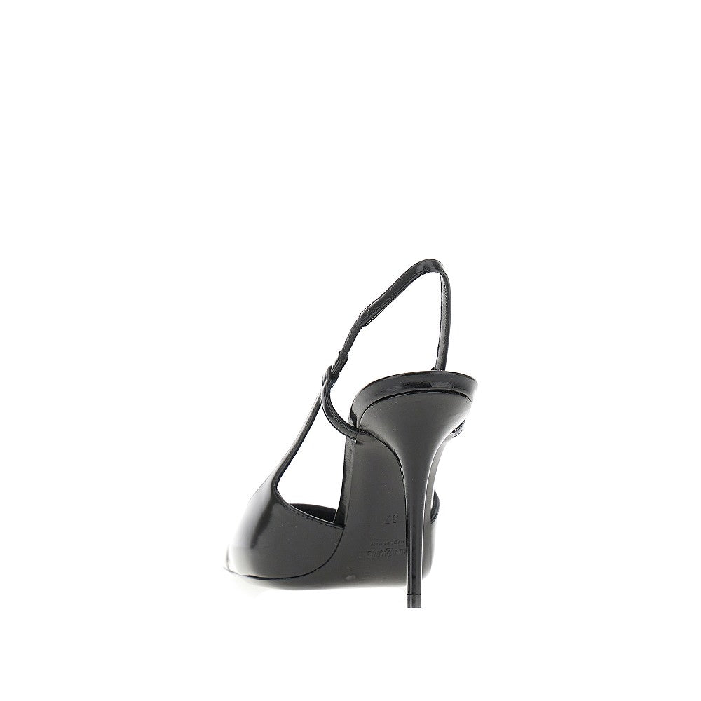 Décolleté slingback 'Jeanne' in pelle