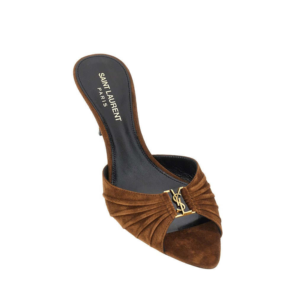 Mules 'Babylone' in pelle scamosciata