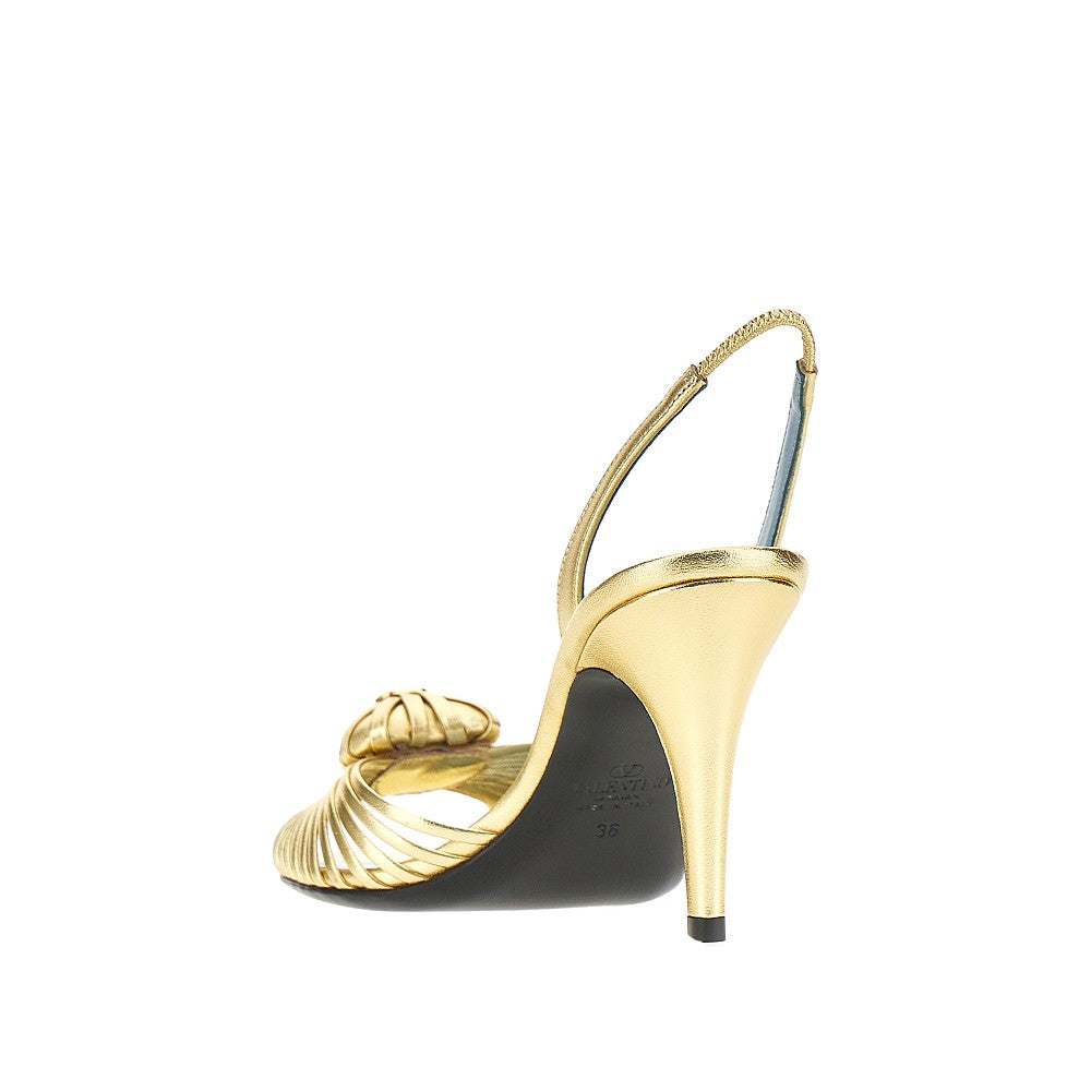 Laminated nappa leather 'Royal' sandals