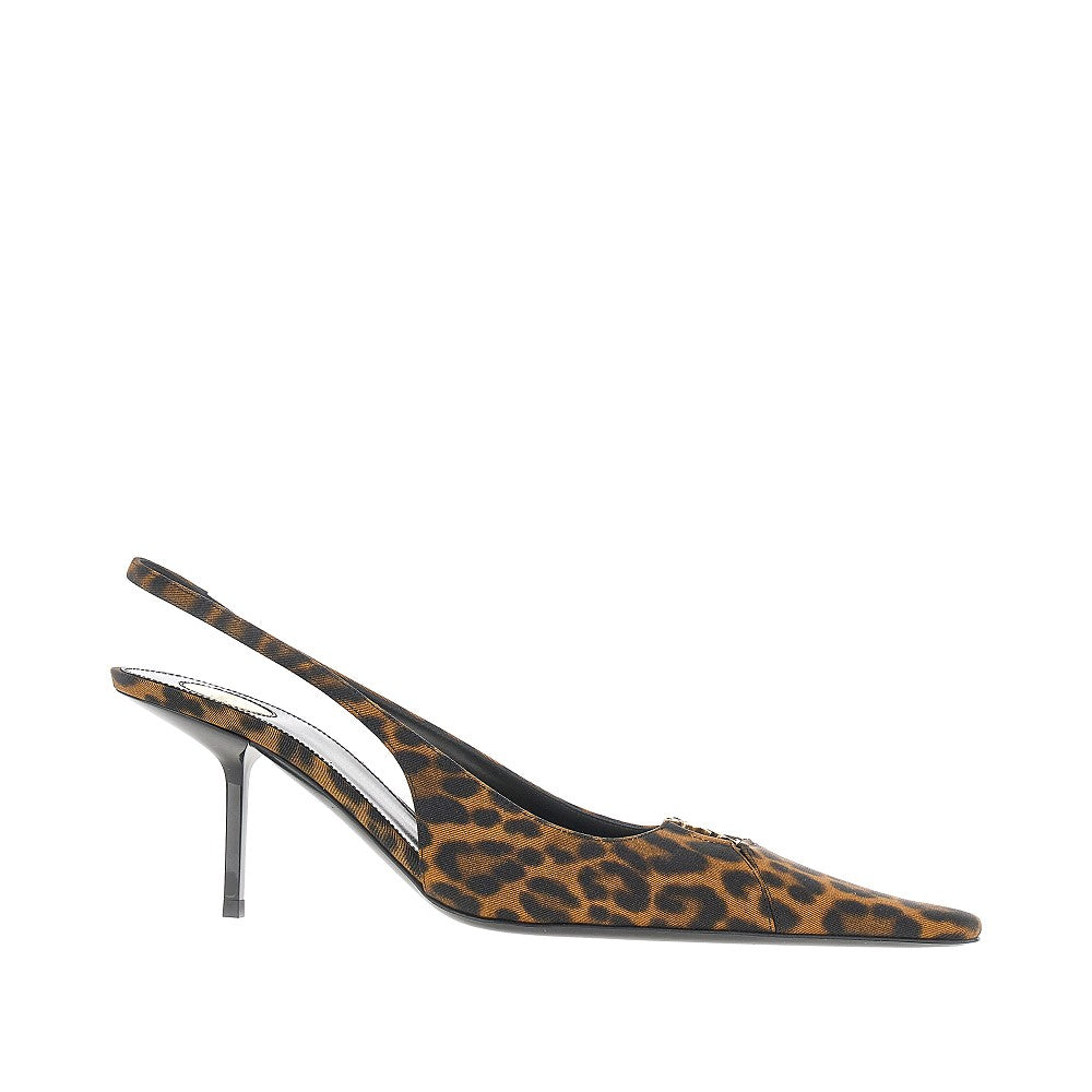 Slingback 'Babylone Breteuil' in gros-grain