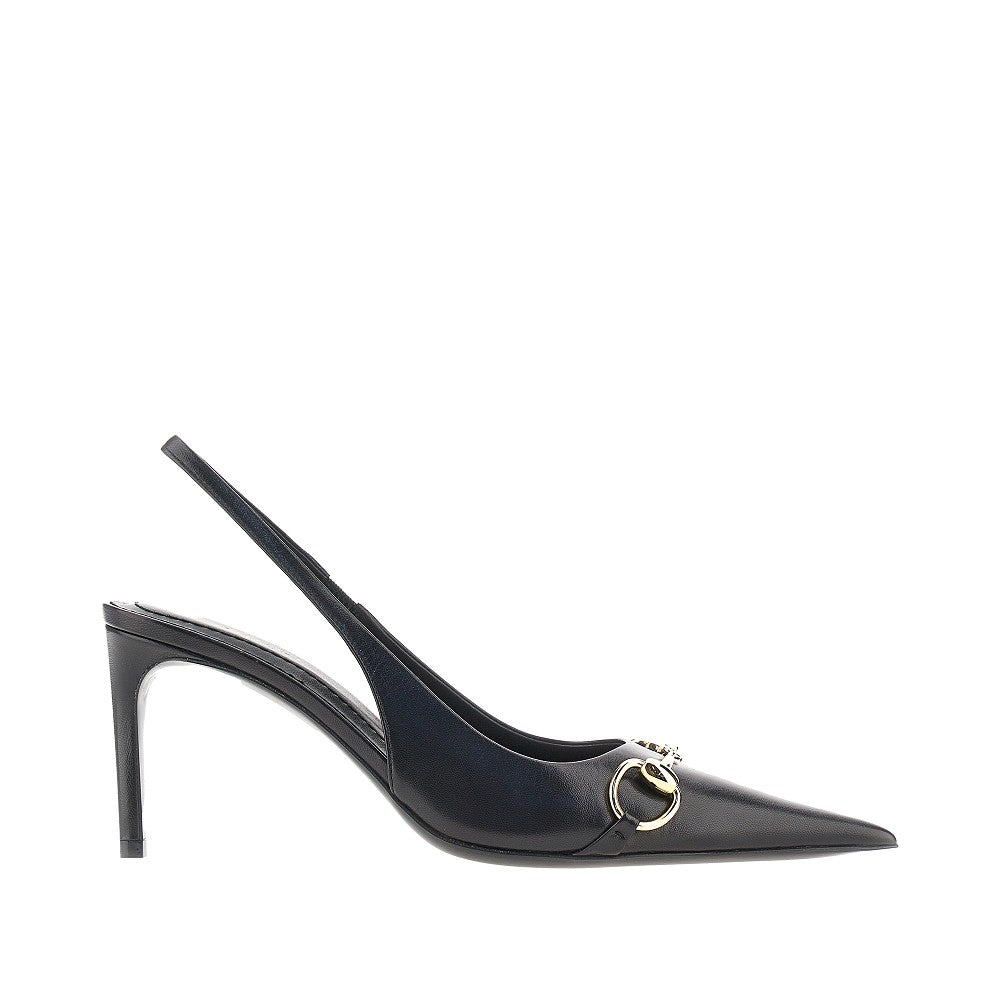 Décolleté slingback 'Donna' in pelle
