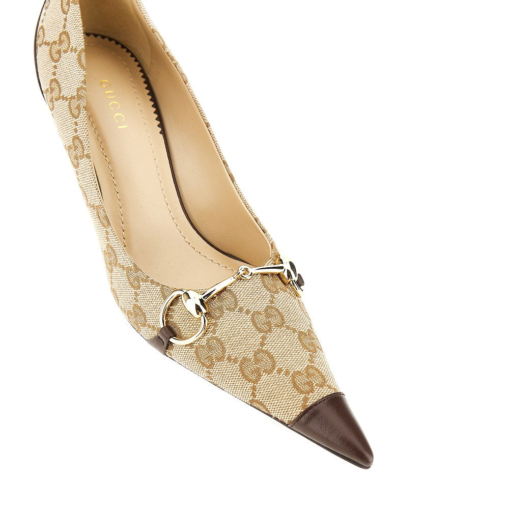 'Donna' GG canvas pumps