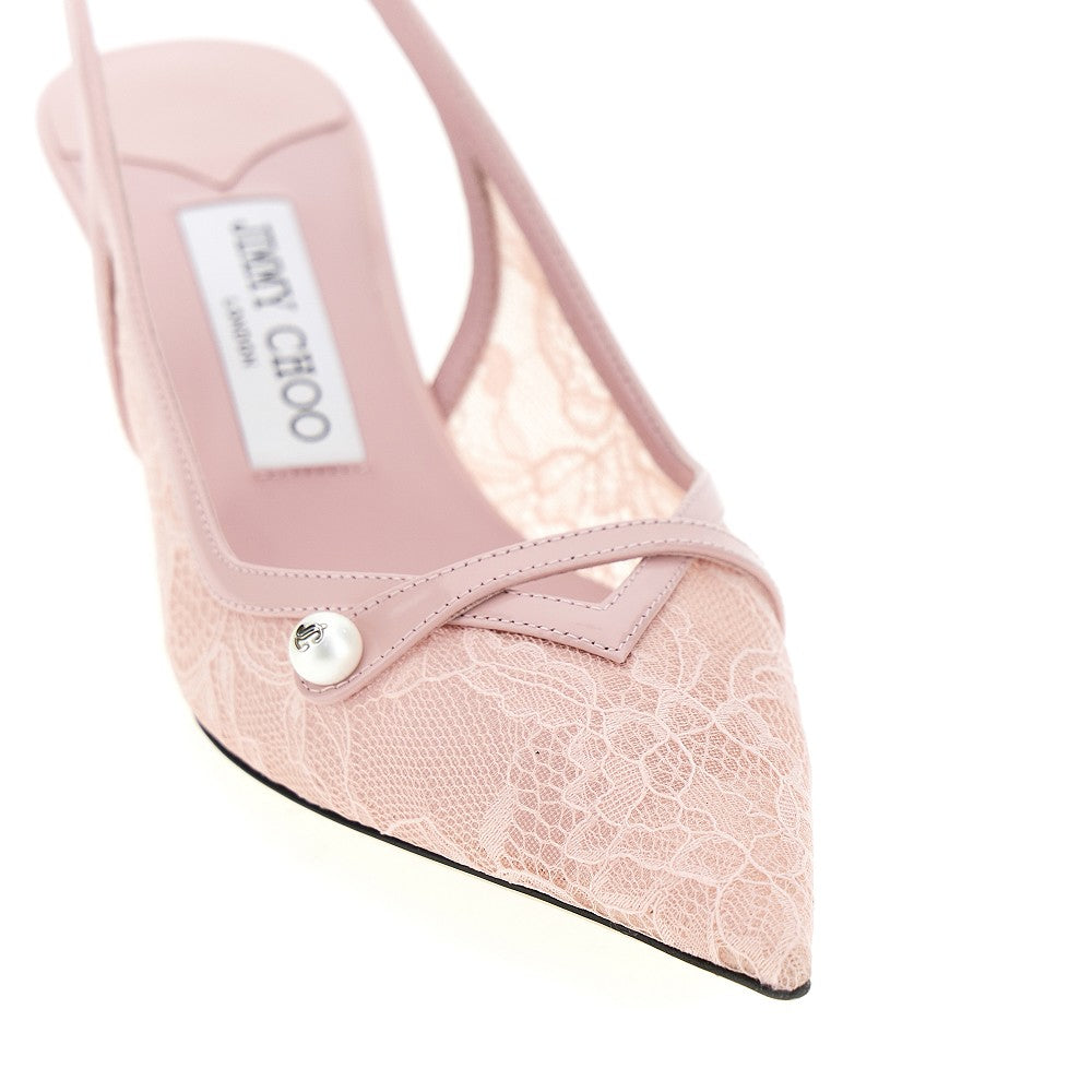 Slingback 'Amita 45' in pizzo