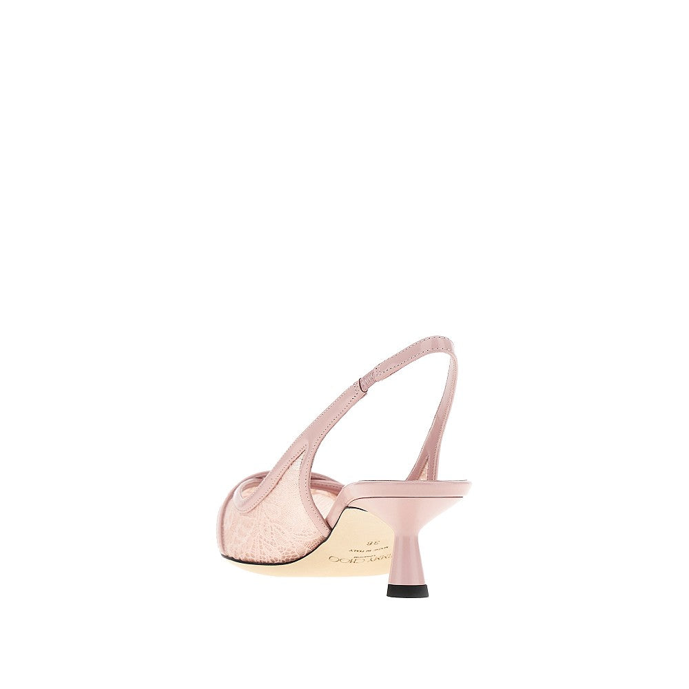 Slingback 'Amita 45' in pizzo