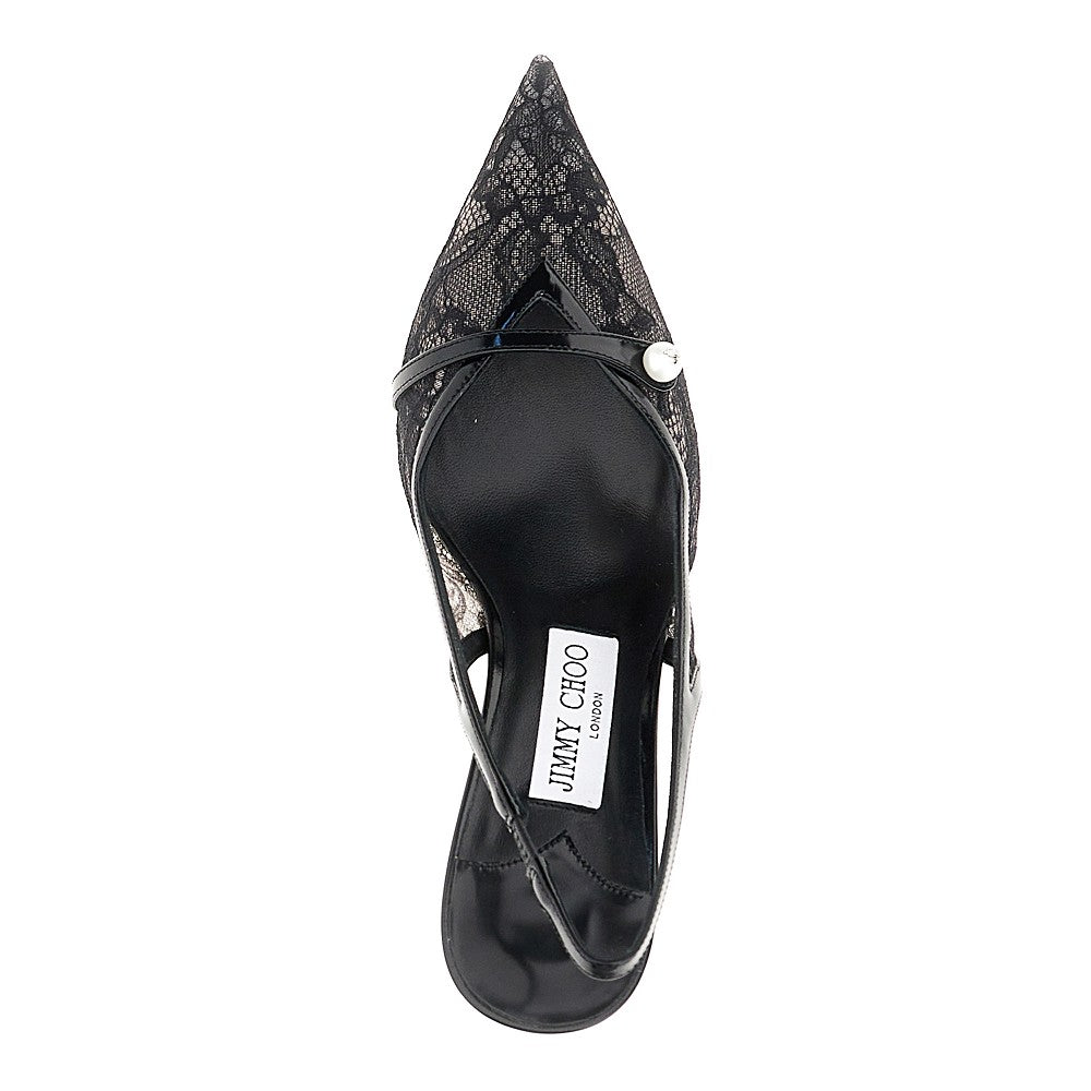 Slingback 'Amita 85' in pizzo