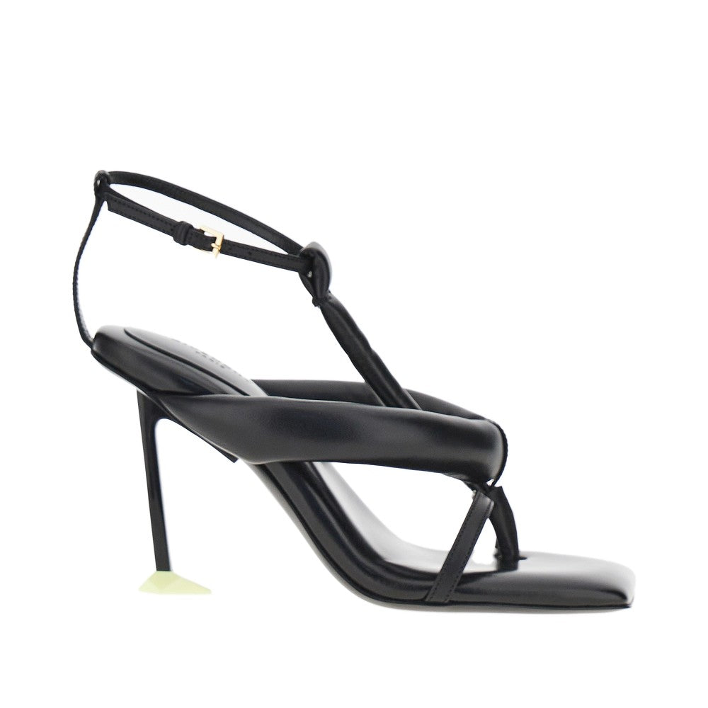 Sandali con tacco Boudoir in nappa