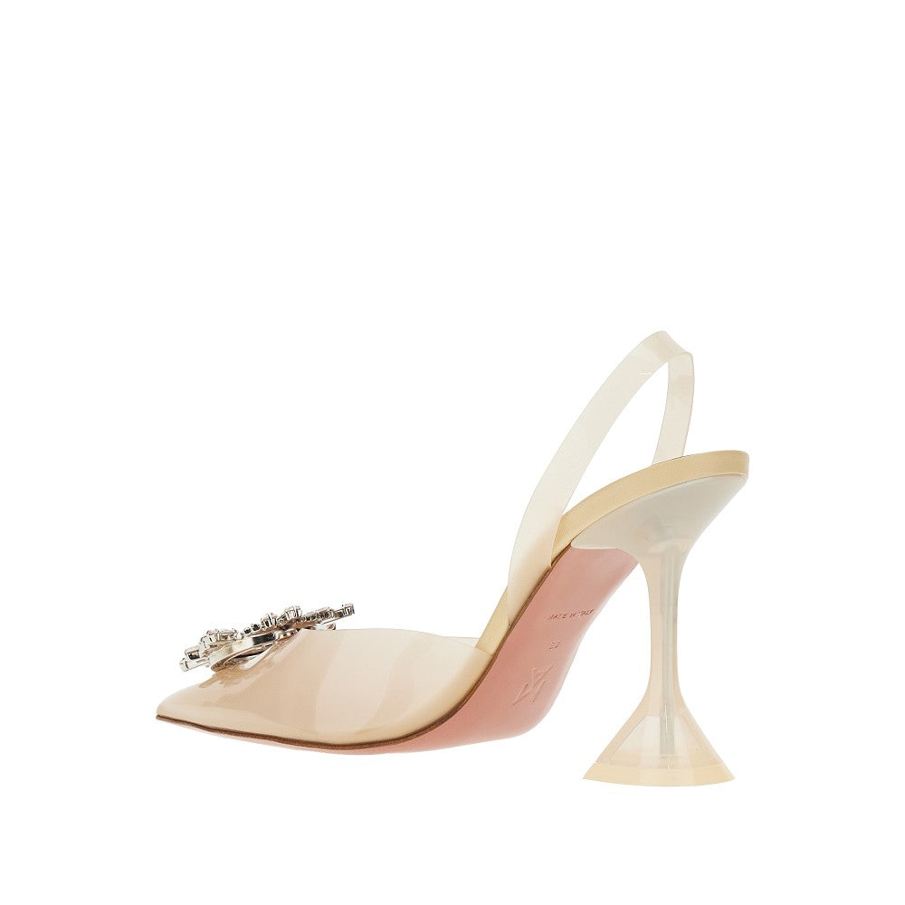 &#39;Begum Glass&#39; slingback pumps