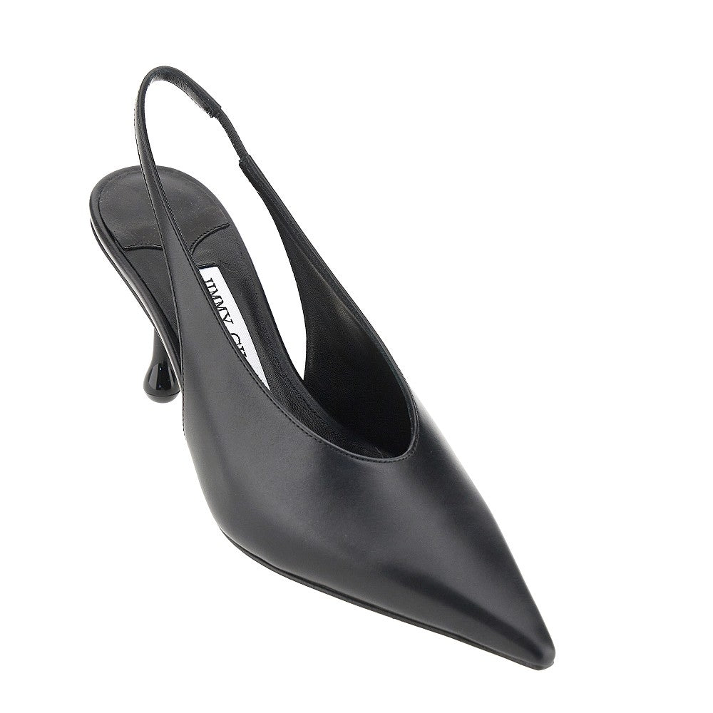 'Isa' leather slingback pumps