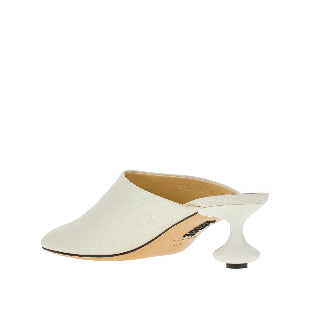 &#39;Toy&#39; leather mules