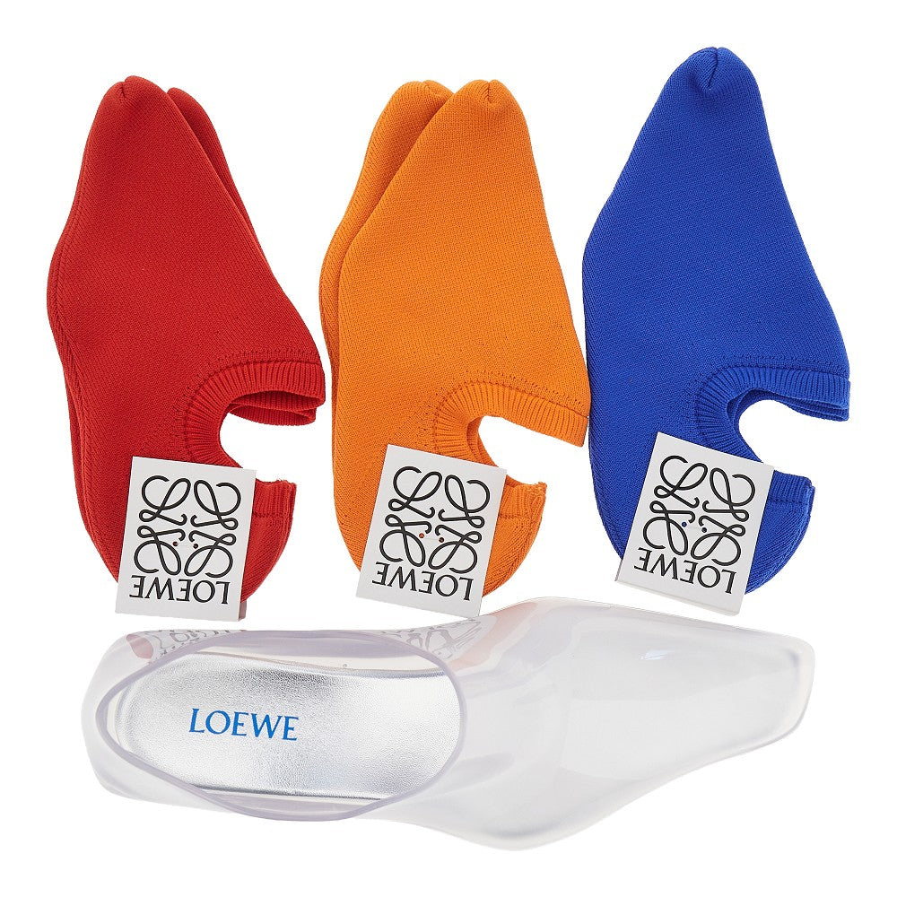 Stivaletti 'Emily Aqua' in PVC con calzini