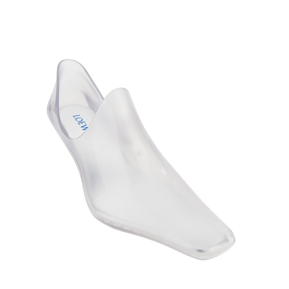 Stivaletti 'Emily Aqua' in PVC con calzini