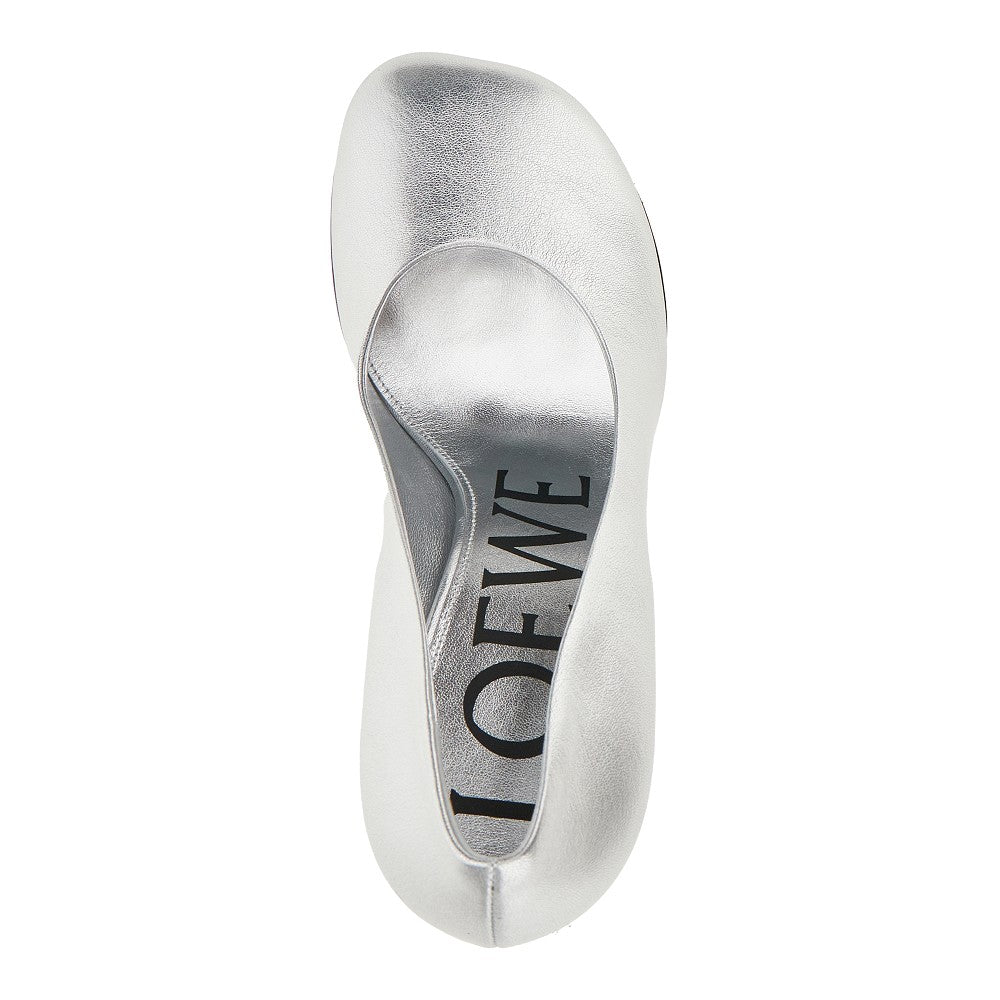 Laminated leather 'Toy' pumps