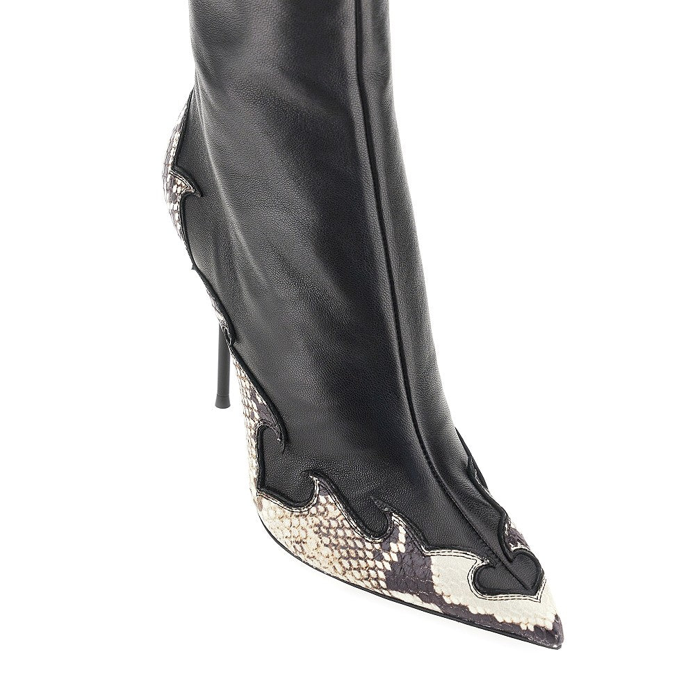 'Lidia Queen Of The Hearts' ankle boots