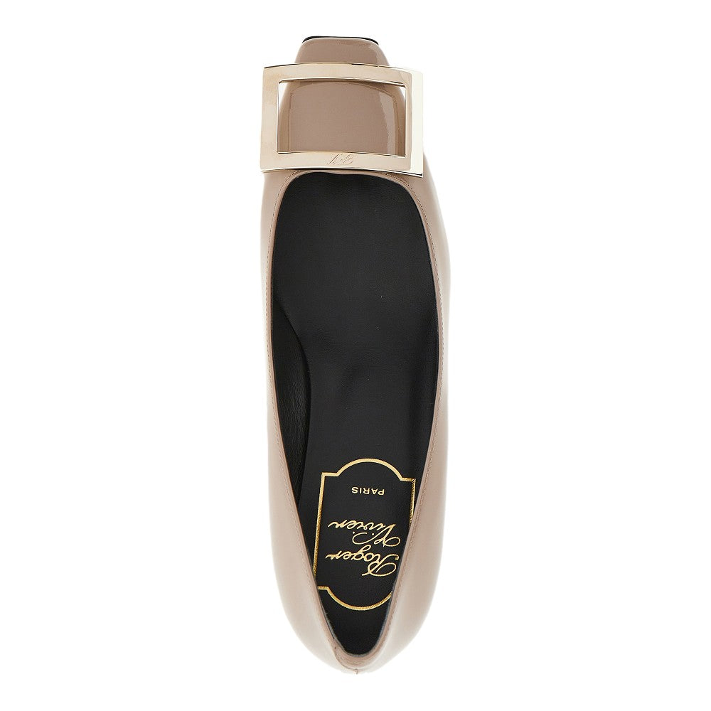 'Trompette' patent leather pumps