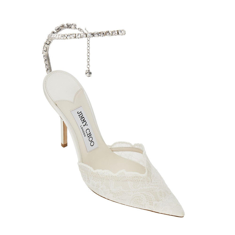 'Saeda 100' lace pumps