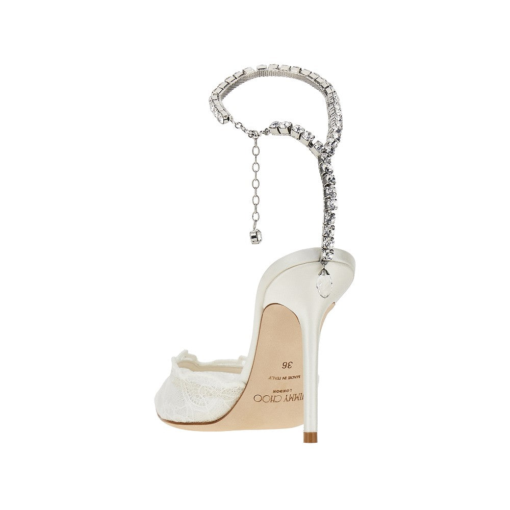 'Saeda 100' lace pumps