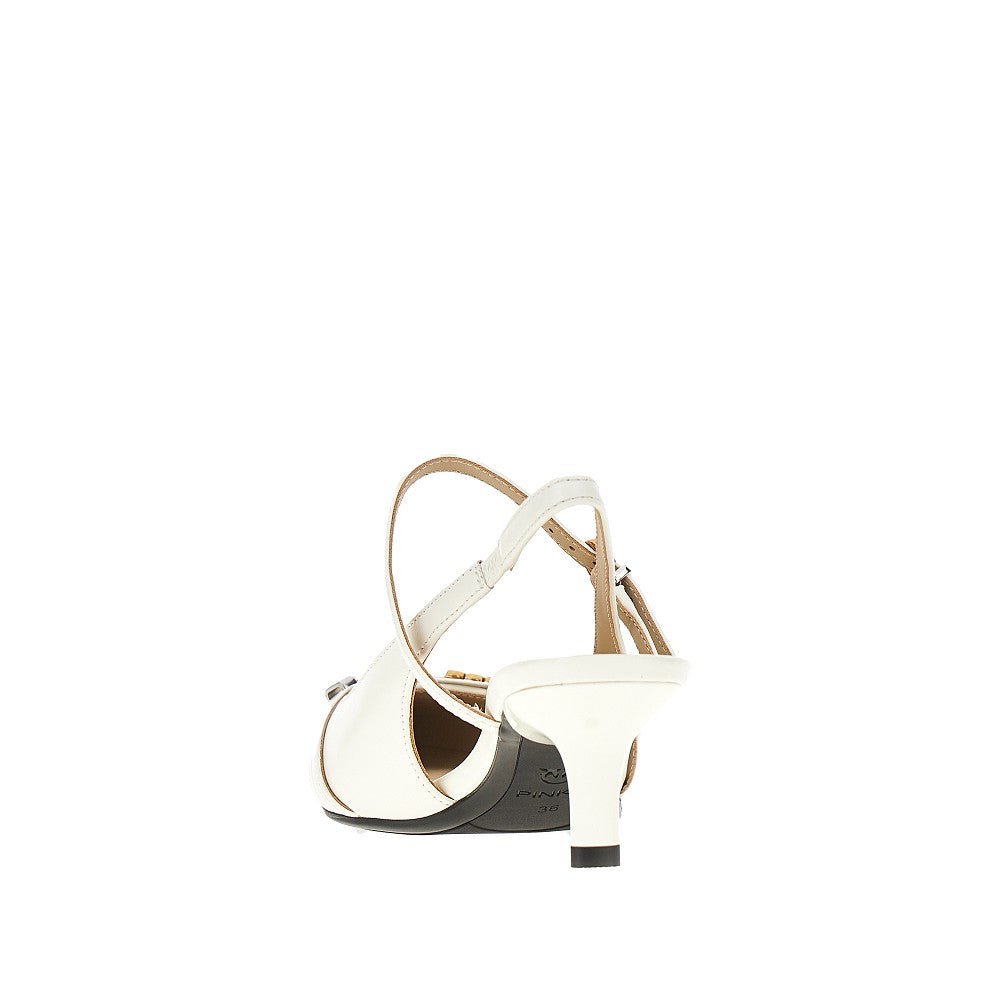 Slingback in nappa con charms