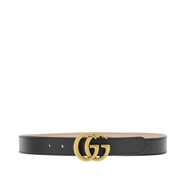 'Double G' leather belt