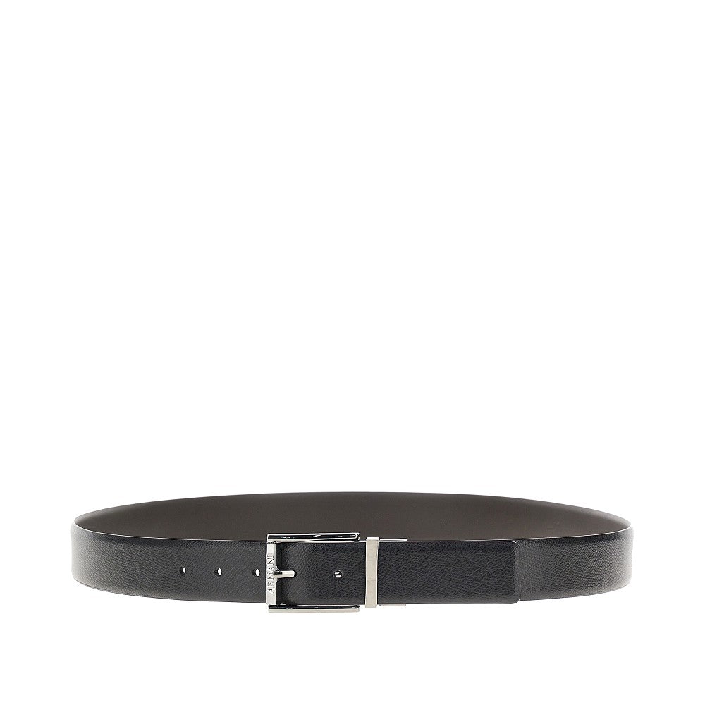 Reversible leather belt