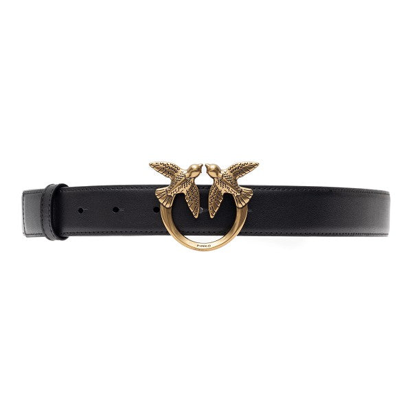 Love Birds leather belt