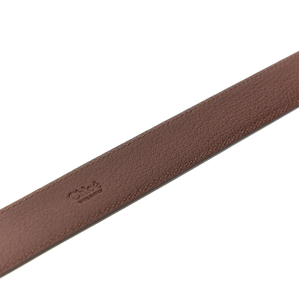 'Chloé Iconic' grained leather belt