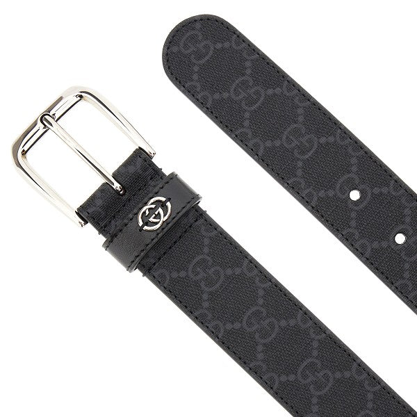 Cintura in GG Supreme con dettaglio logo