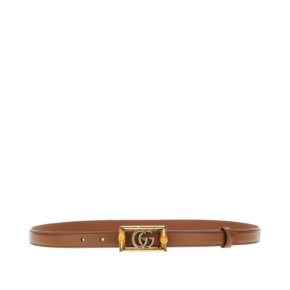 Bamboo Double G buckle belt