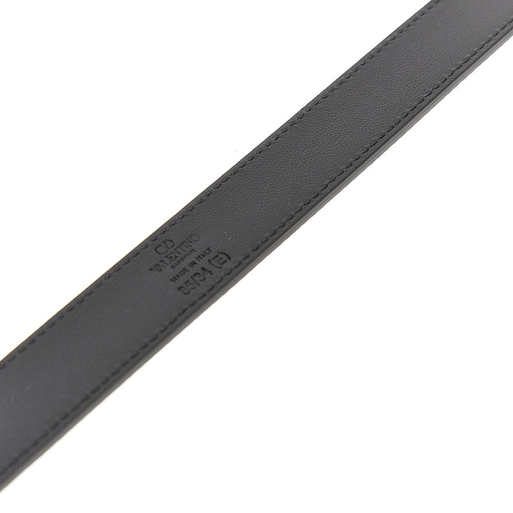 Cintura in pelle 'VLogo Signature'