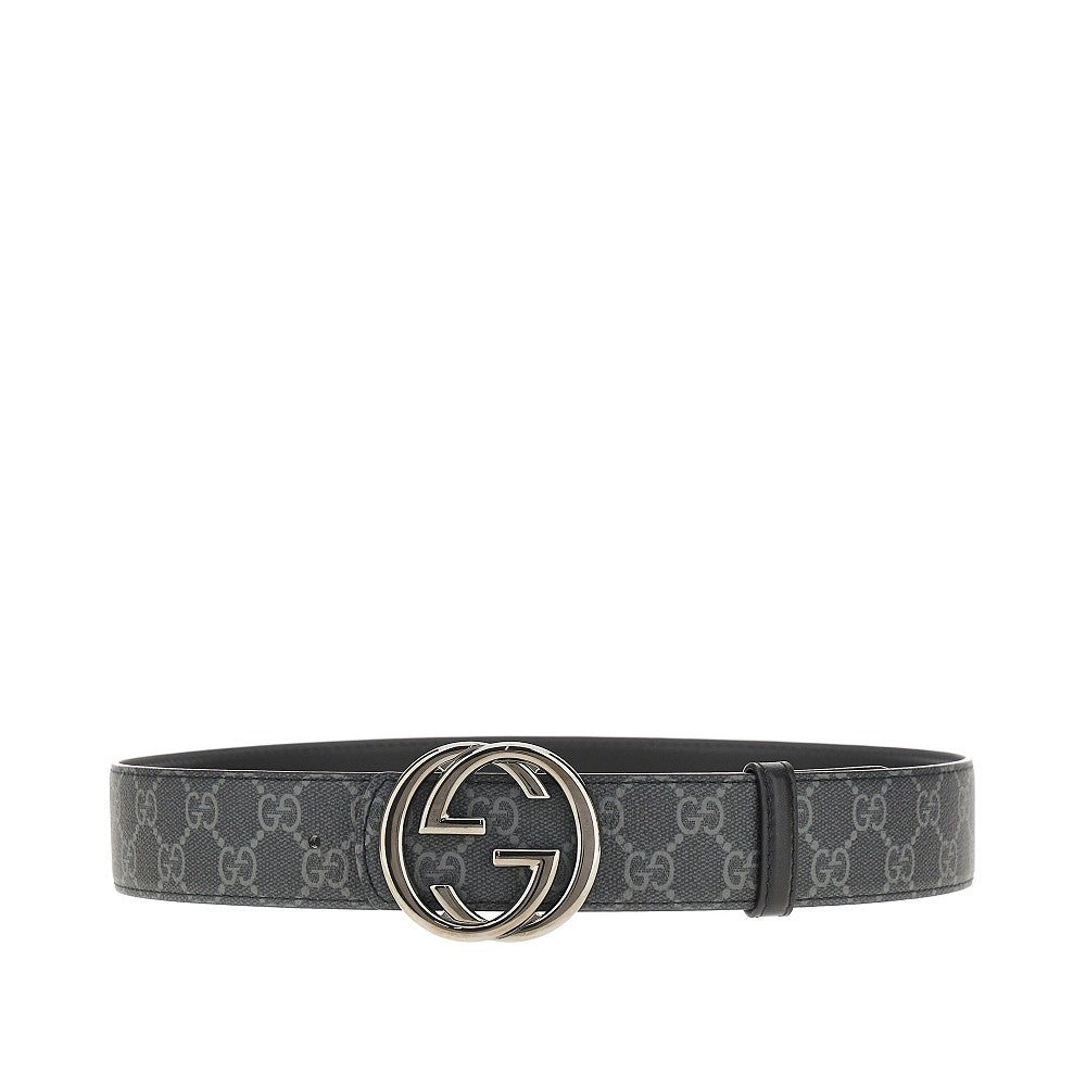 Reversible belt with Interlocking GG buckle