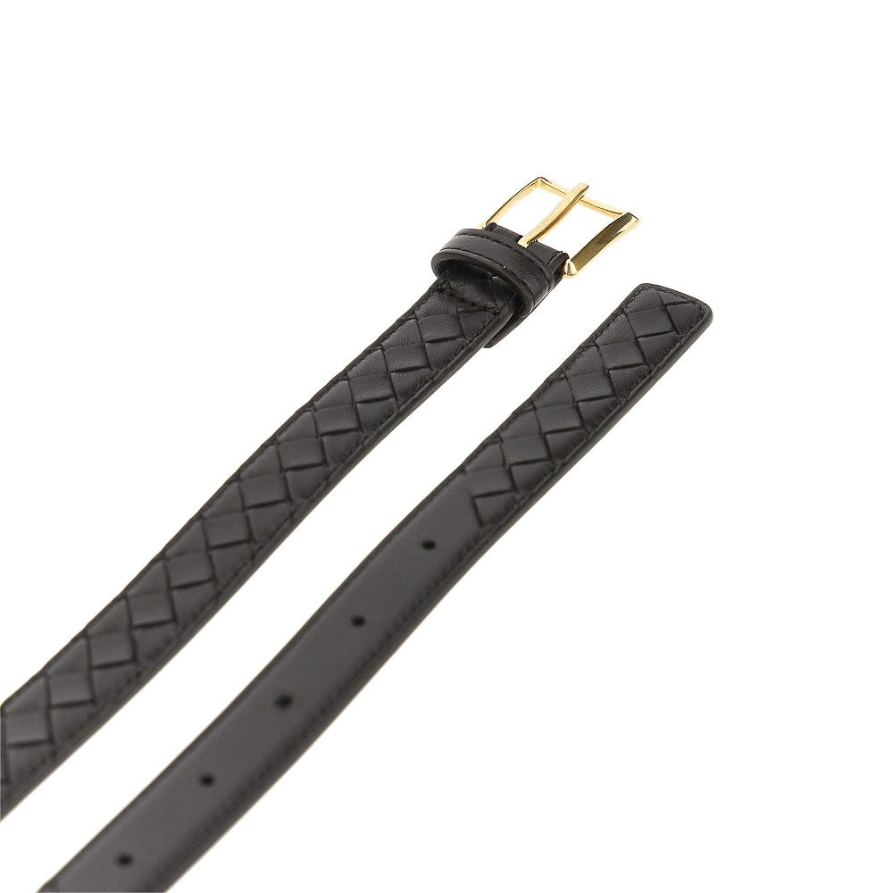Intrecciato nappa leather 'Solo' belt