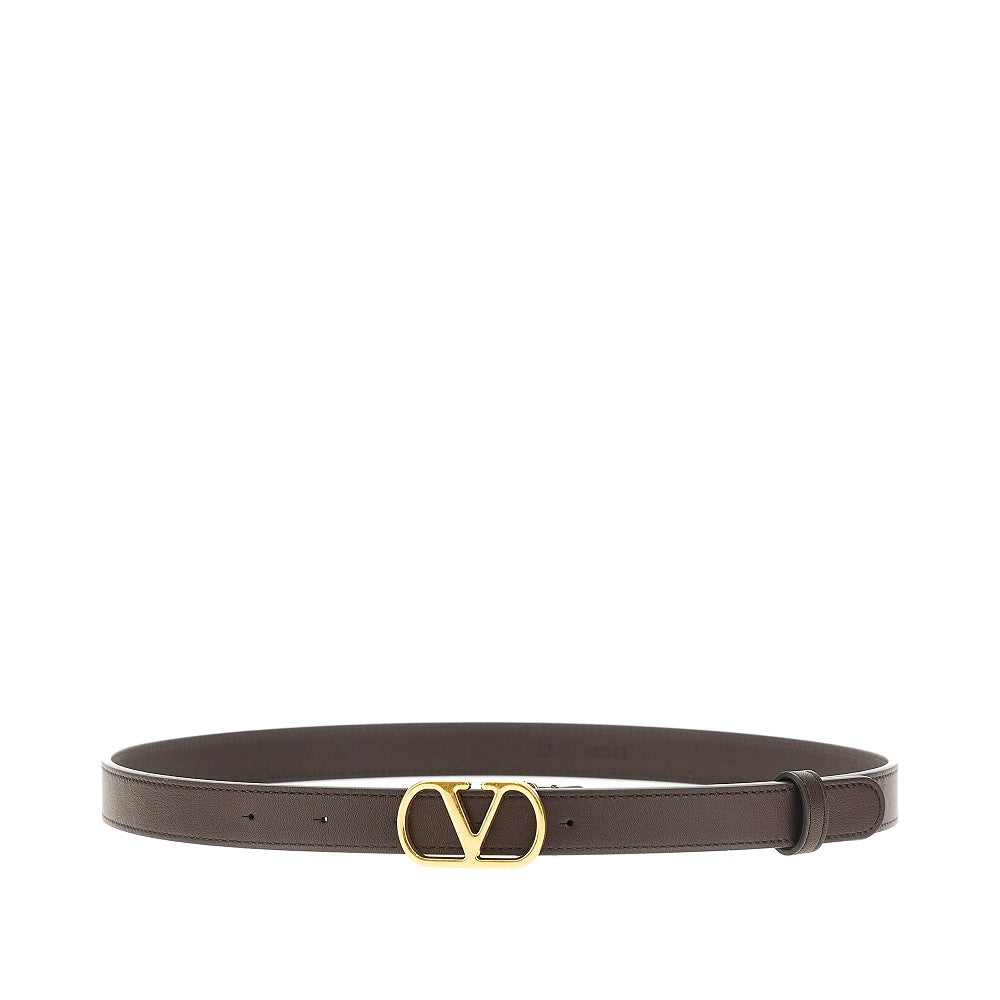 Cintura in pelle 'VLogo Signature'