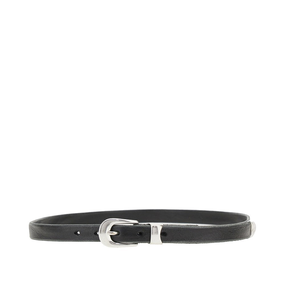 Leather belt
