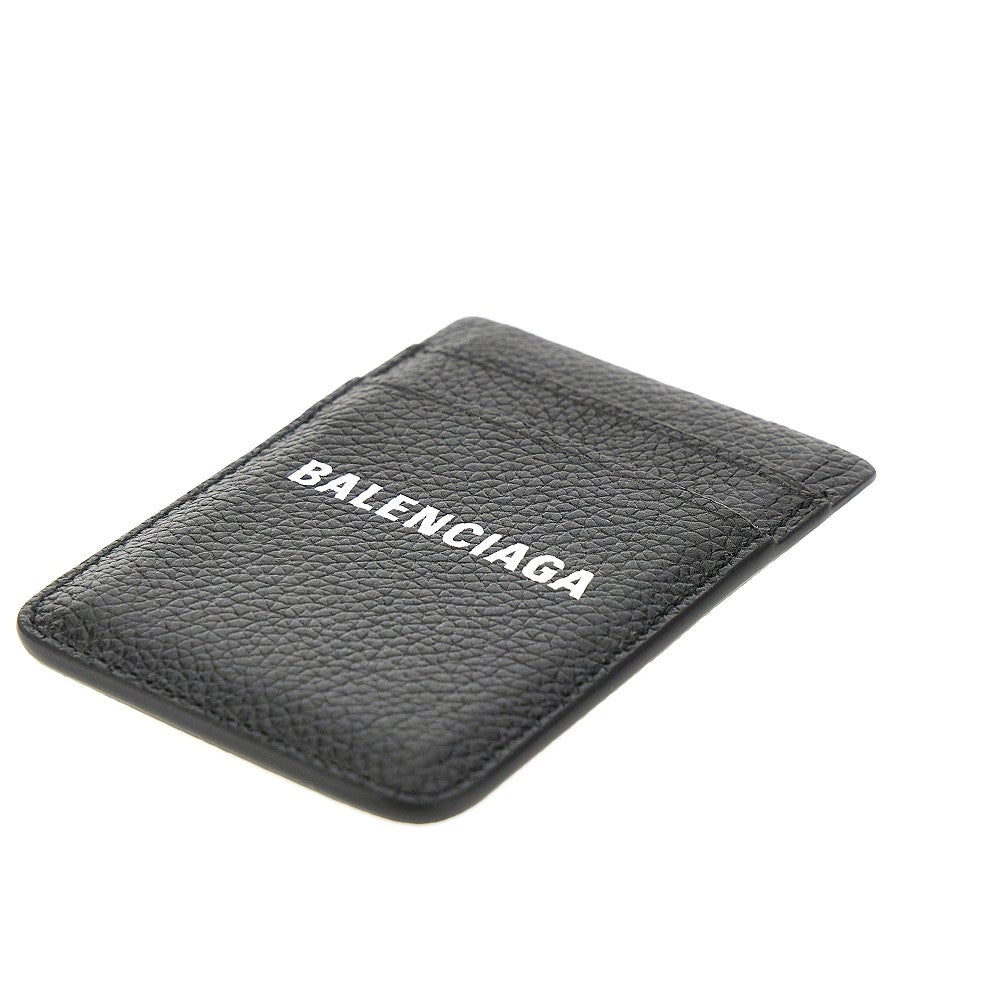 Grain leather magnetic cardholder