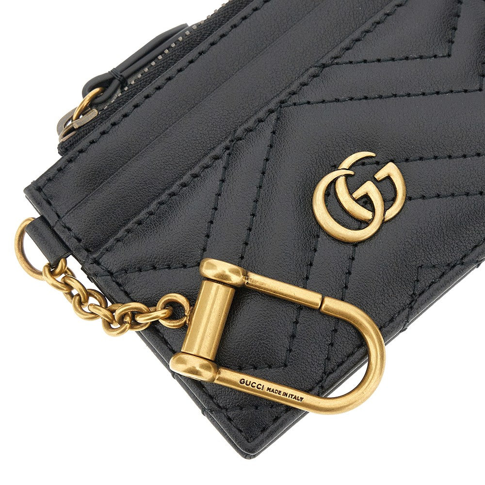 Leather GG Marmont cardholder