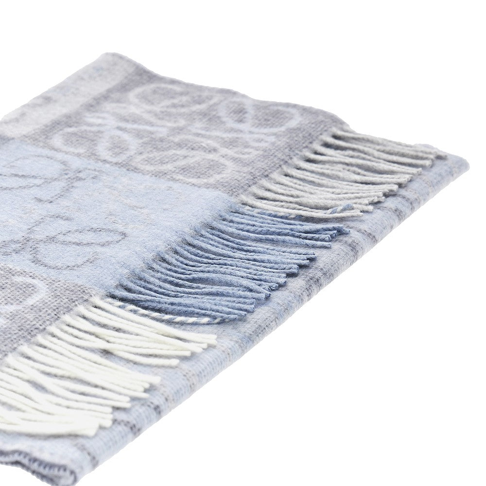 Sciarpa in lana jacquard Anagram