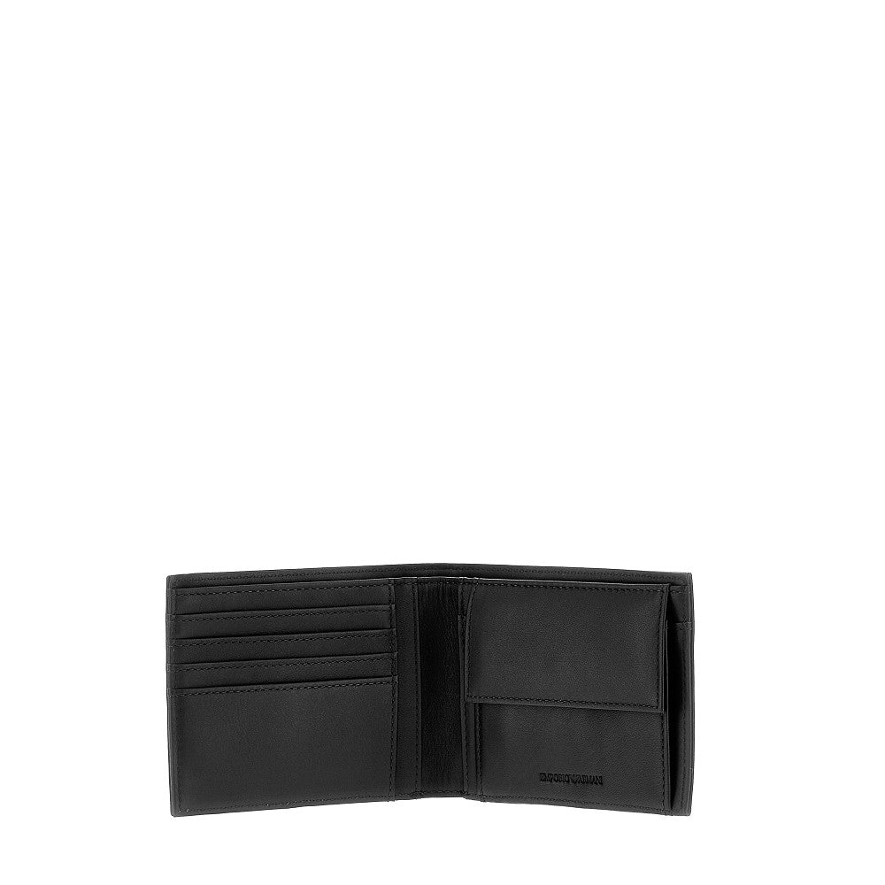 Leather bi-fold wallet