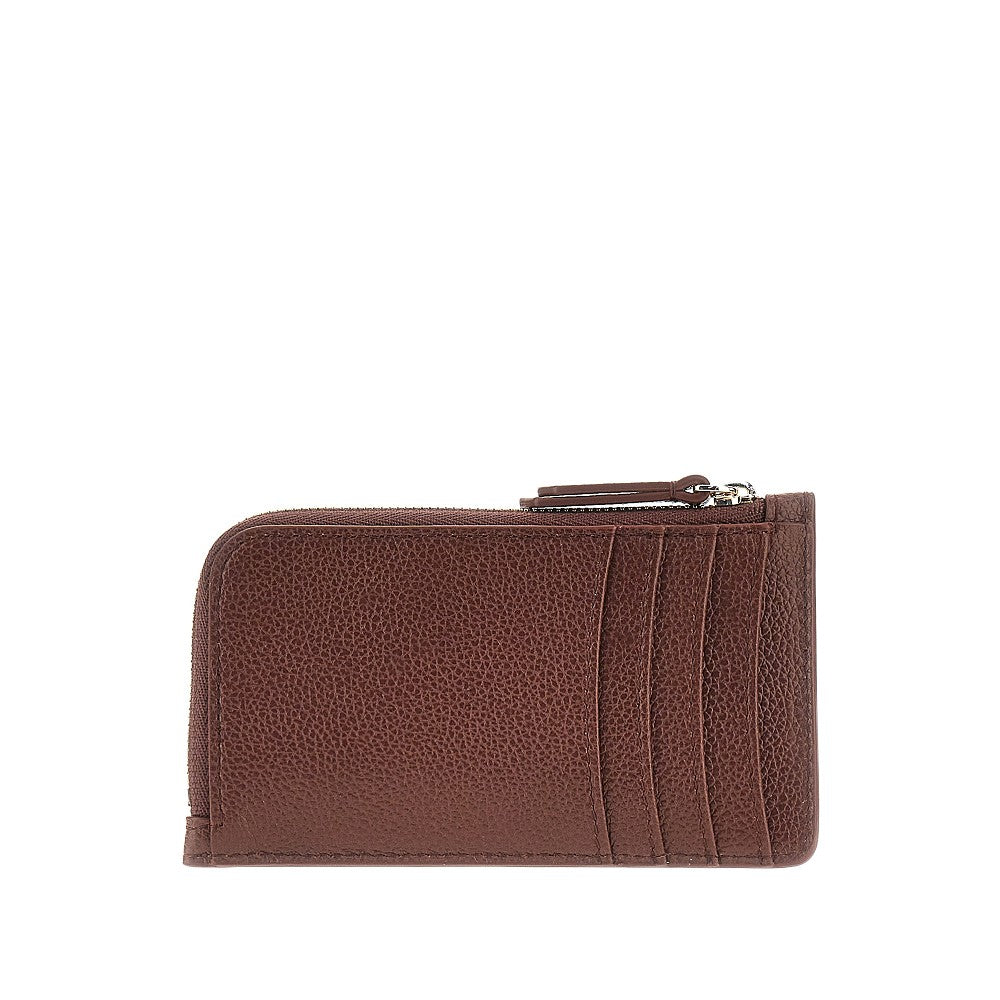 Pouch portacarte in pelle