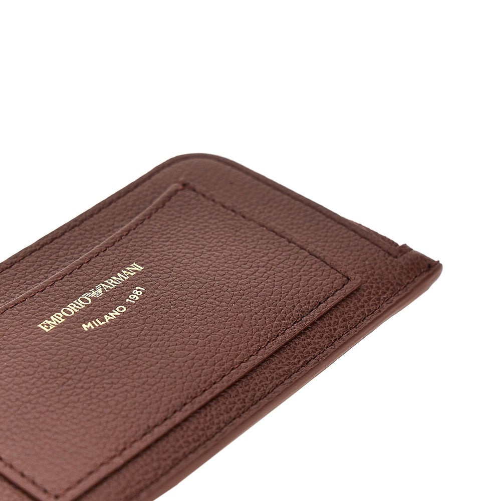 Pouch portacarte in pelle