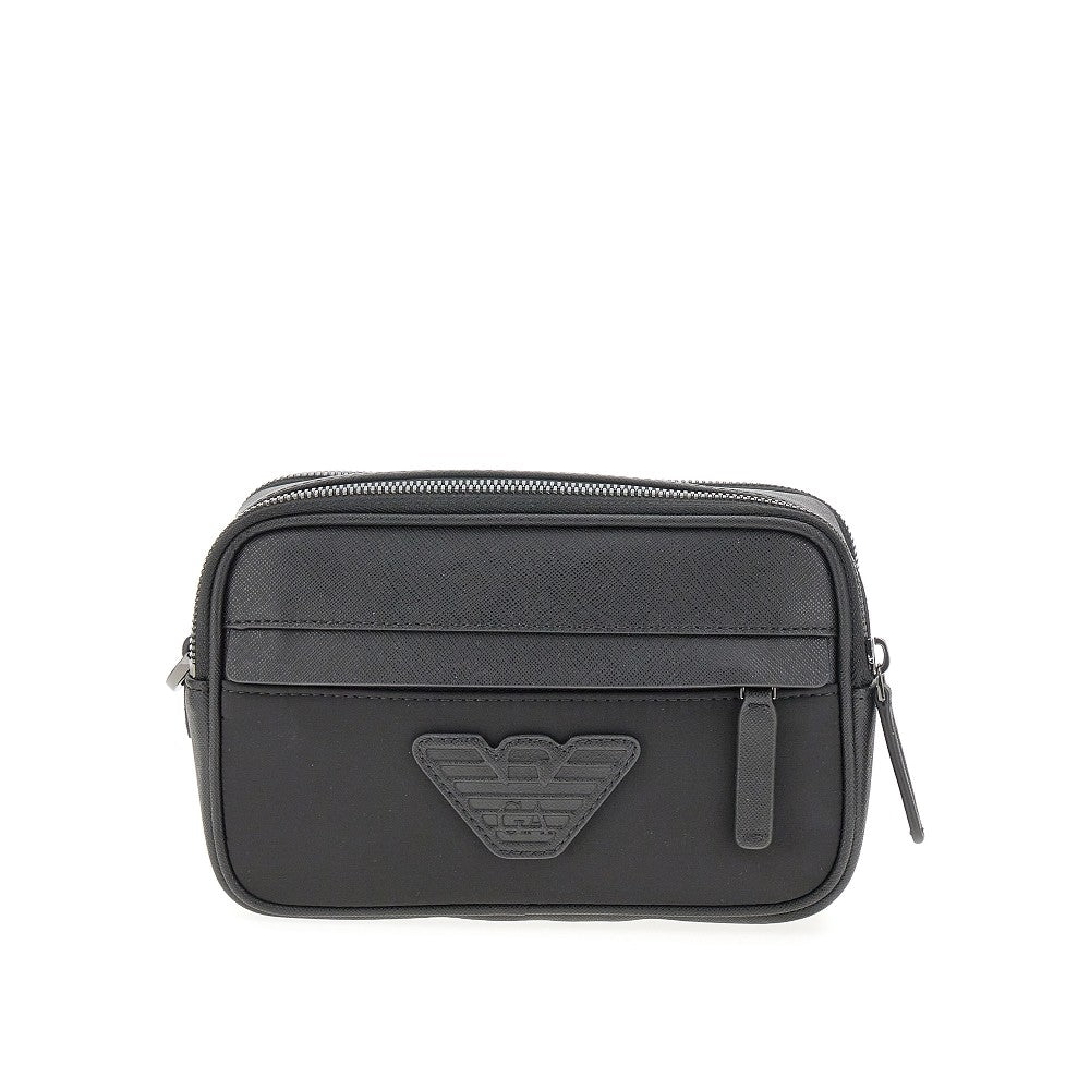 ASV regenerated leather pouch