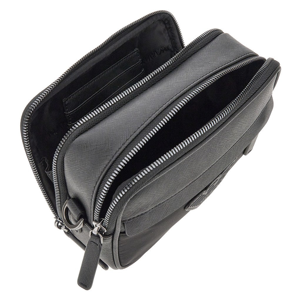 ASV regenerated leather pouch