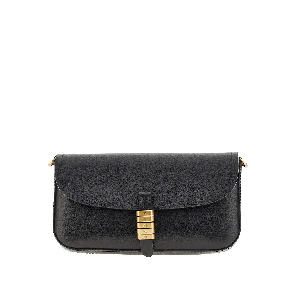 Pochette 'Saddle Flat' in pelle