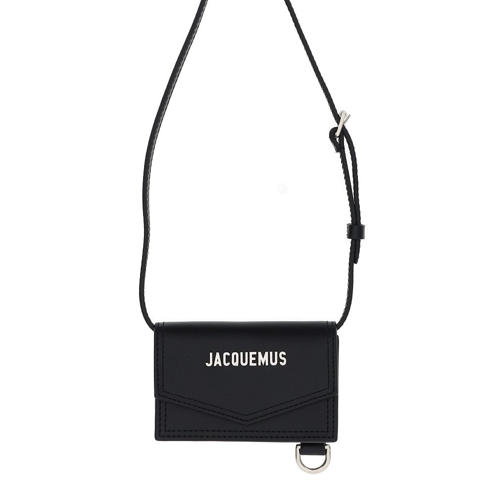 &#39;Le porte Azur&#39; mini pouch with strap